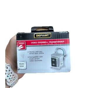 Defiant Branded Wired Doorbell Transformer 30VA 18000044